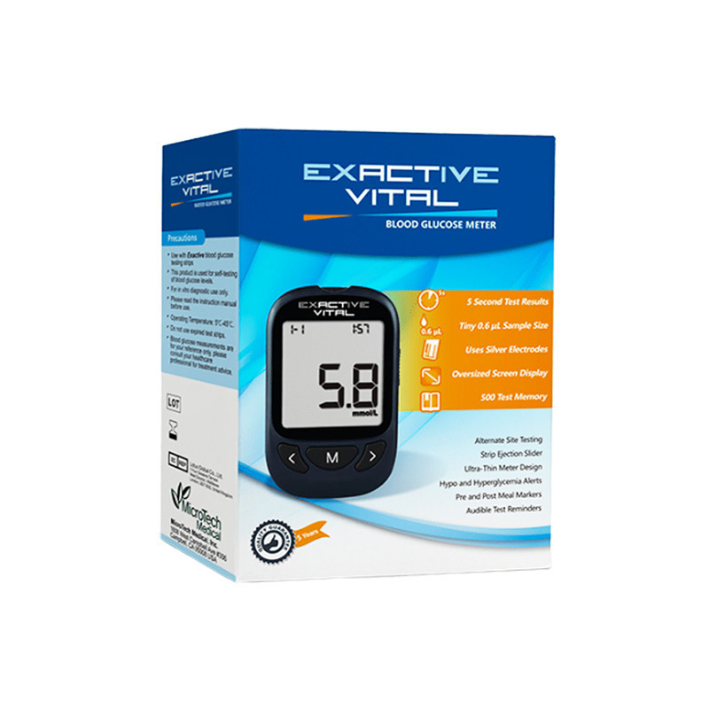 Exactive Vital Blood Glucose Monitor