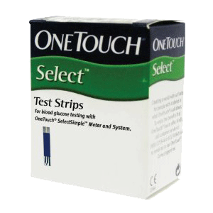 One Touch Select Simple Test Strip- 50 Pcs